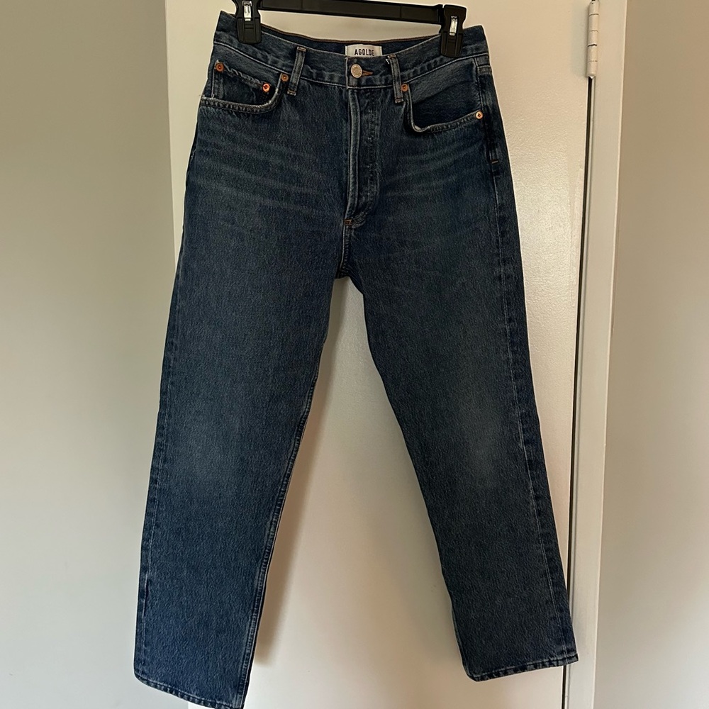AGOLDE RILEY - High Rise - Medium Wash - SIZE 26